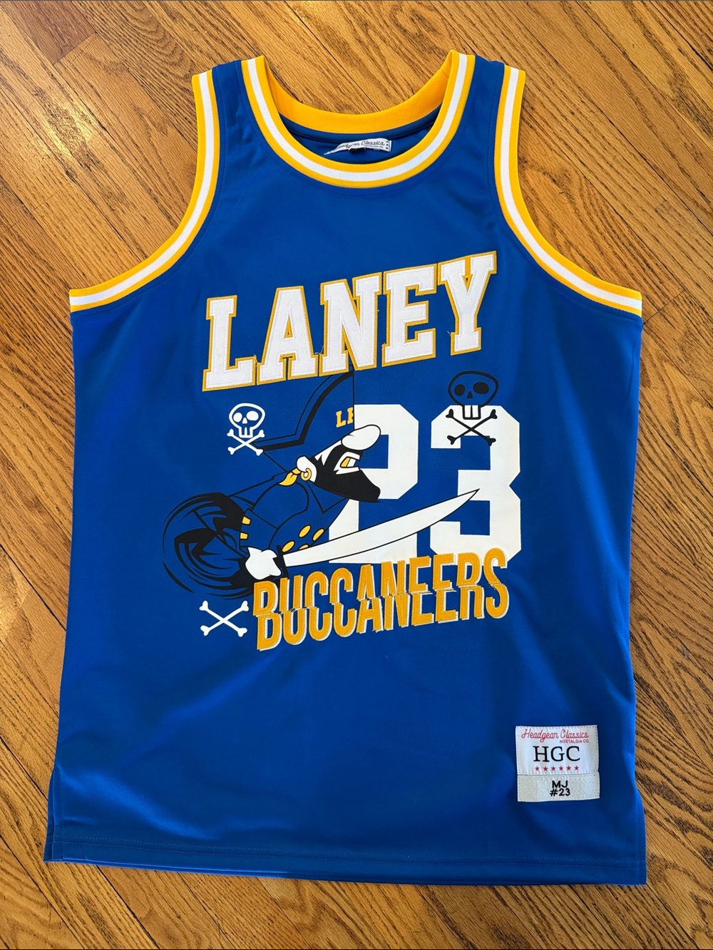 Headgear Classics Michael Jordan Laney High School Jersey Large